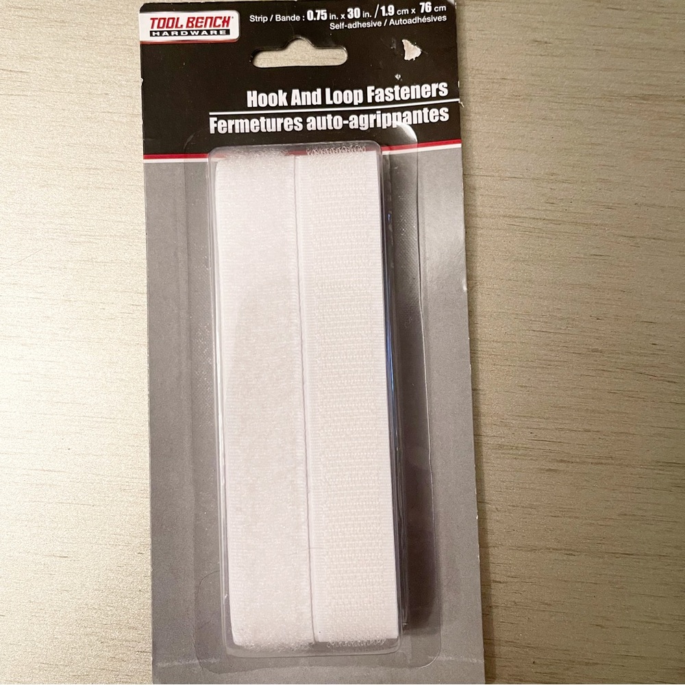 Tool Bench Hardware 
Hook and loop fasteners